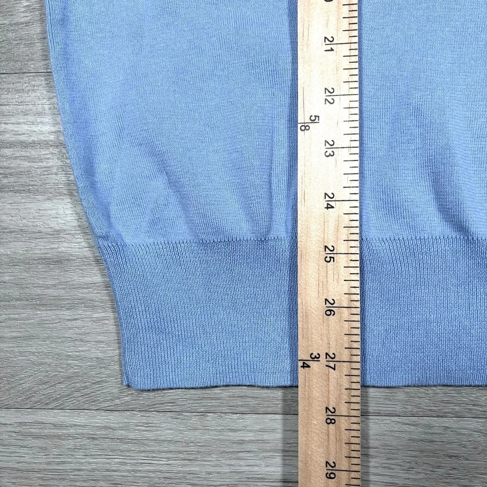 Polo Ralph Lauren The Pima Cotton Sweater Men's L V-Neck Pullover Pony Preppy